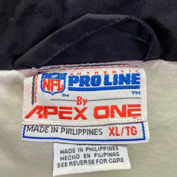 NFL Pro Line APEX One Vintage NEW YORK JETS Jacket Embroidered Logo Size XL - Picture 3 of 16